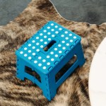 plastic folding stool portable chair outdoor camping blue plastic folding stool portable chair outdoor camping blue