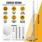 freestanding holder for dyson vacuum stand – suitable for dyson v6 v7 v8 v10 v11 v12 v15 gen5 & dc series vacuum cleaners, elegant & stable standing dock accessory storage stand for dyson stand