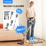 8 in 1 cordless vacuum cleaner 2 modes anti tangle brush for pet hair on hardwood floors & carpets 8 in 1 cordless vacuum cleaner 2 modes anti tangle brush for pet hair on hardwood floors & carpets