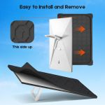 silicone cover for starlink gen 3 standard, waterproof protective case, anti scratch, sand & hail protection, black