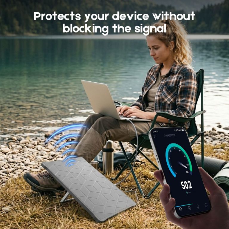 silicone cover for starlink gen 3 standard, waterproof protective case, anti scratch, sand & hail protection, grey silicone cover for starlink gen 3 standard, waterproof protective case, anti scratch, sand & hail protection, grey