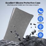 silicone cover for starlink gen 3 standard, waterproof protective case, anti scratch, sand & hail protection, grey silicone cover for starlink gen 3 standard, waterproof protective case, anti scratch, sand & hail protection, grey