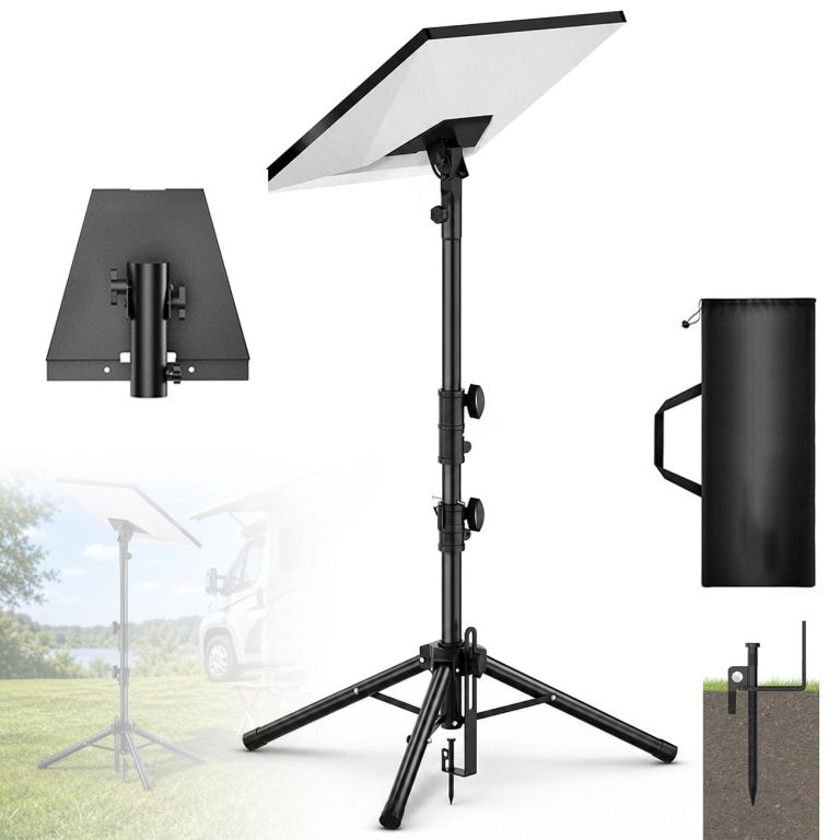 tripod mount for starlink gen 3, adjustable portable ground stand with 360° rotation, 90° tilt, anti slip feet & ground anchor for rv camping travel tripod mount for starlink gen 3, adjustable portable ground stand with 360° rotation, 90° tilt, anti slip feet & ground anchor for rv camping travel