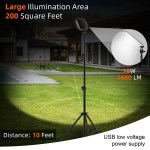 1.8m telescopic black tripod led work light for camping and outdoor use 1.8m telescopic black tripod led work light for camping and outdoor use