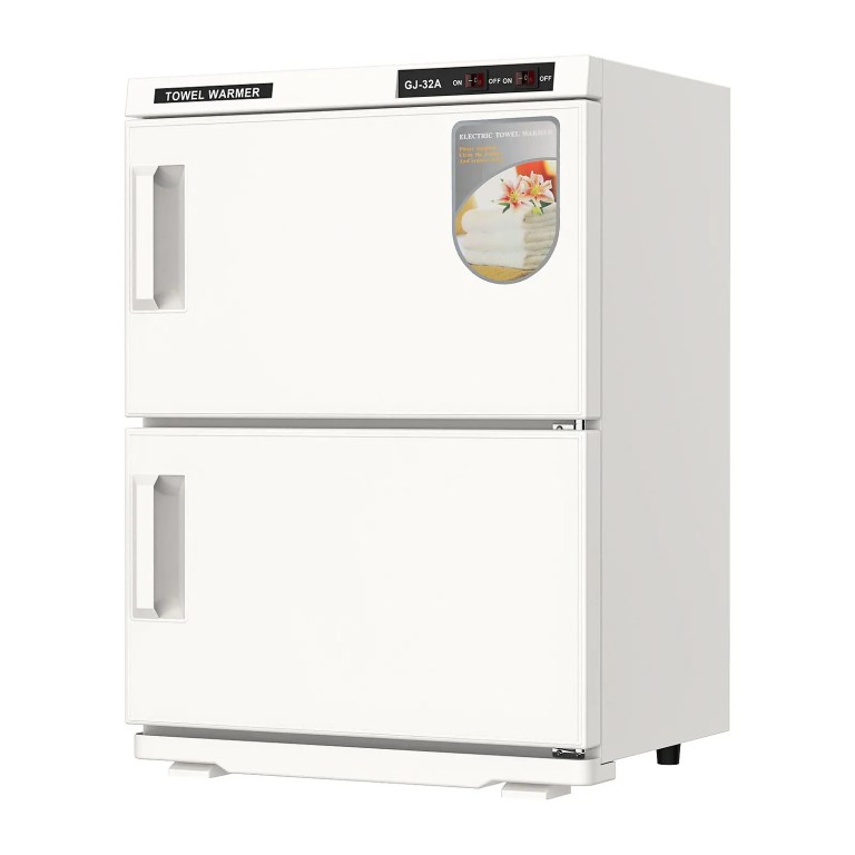 white 16l black hot towel warmer uv sterilizer cabinet for salon and home use