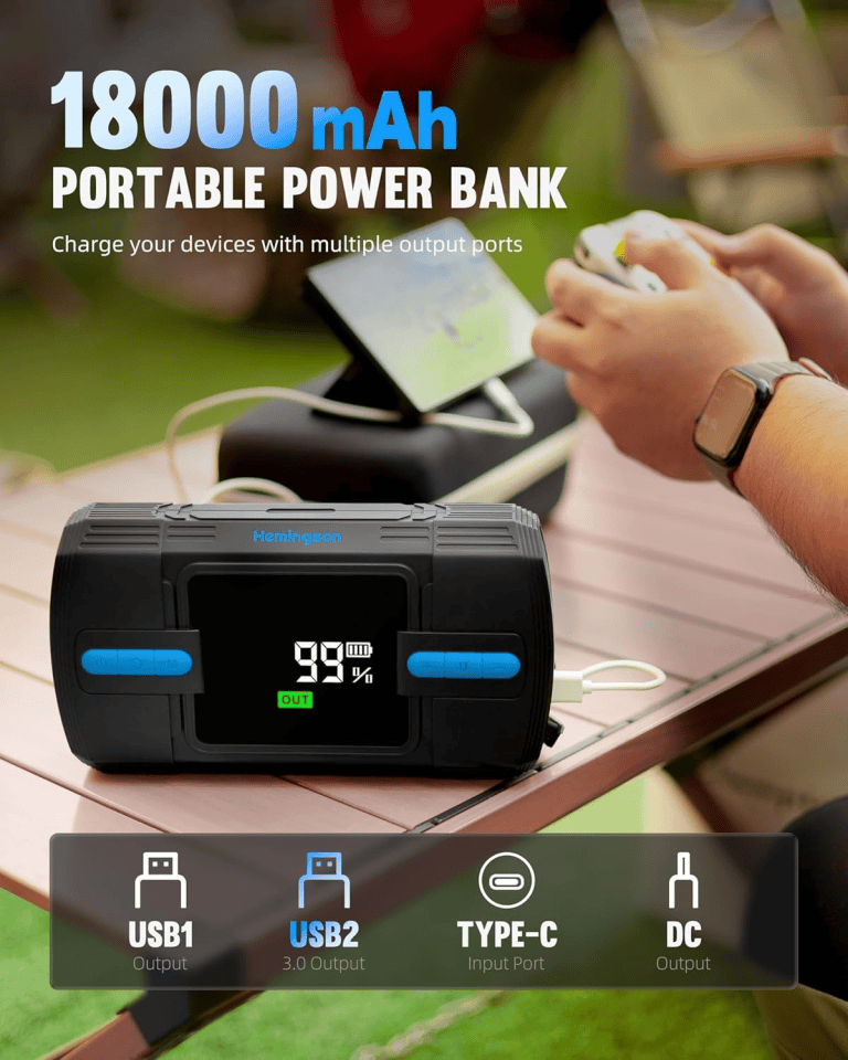 car jump starter with air compressor, hemingson 160psi 3000a portable car battery jump starter (9.0l gas/8.0l diesel), 12v car battery jump box jumper starter with oversized lcd display, lights car jump starter with air compressor, hemingson 160psi 3000a portable car battery jump starter (9.0l gas/8.0l diesel), 12v car battery jump box jumper starter with oversized lcd display, lights