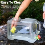 water bucket 12l outdoor portable container with faucet camping car household water bucket 12l outdoor portable container with faucet camping car household