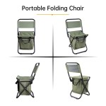 folding camping chair with storage bag lightweight portable outdoor fishing stool camouflage folding camping chair with storage bag lightweight portable outdoor fishing stool camouflage