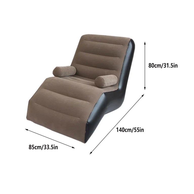 inflatable lazy sofa portable outdoor air chair sleeping bed lounger for camping inflatable lazy sofa portable outdoor air chair sleeping bed lounger for camping