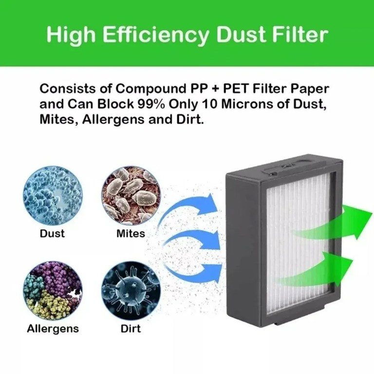 18pcs sweeper replacement parts main brush dust bag filter side brush accessory