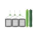 18pcs sweeper replacement parts main brush dust bag filter side brush accessory