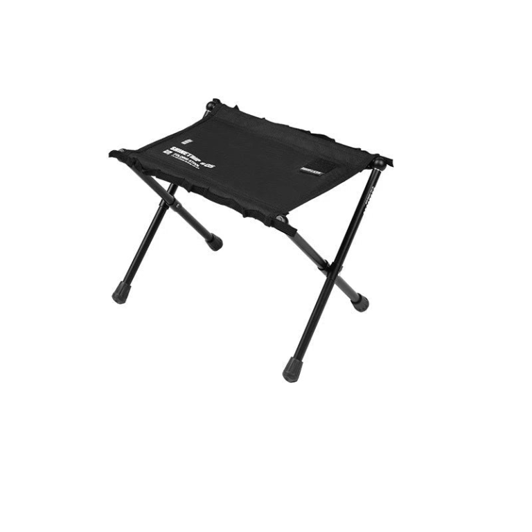 ultra light folding camping stool black