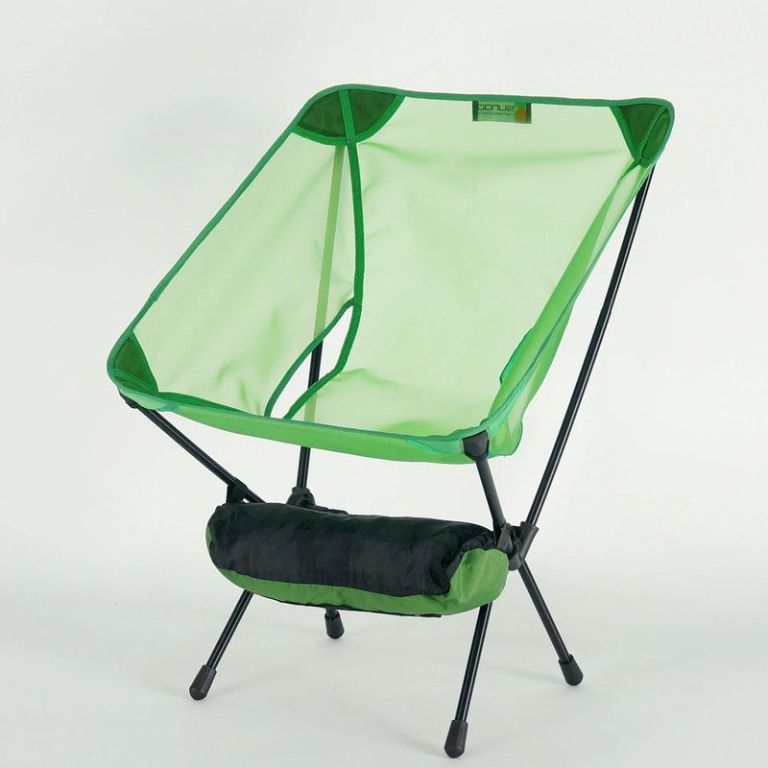 ultralight 570g camping chair green