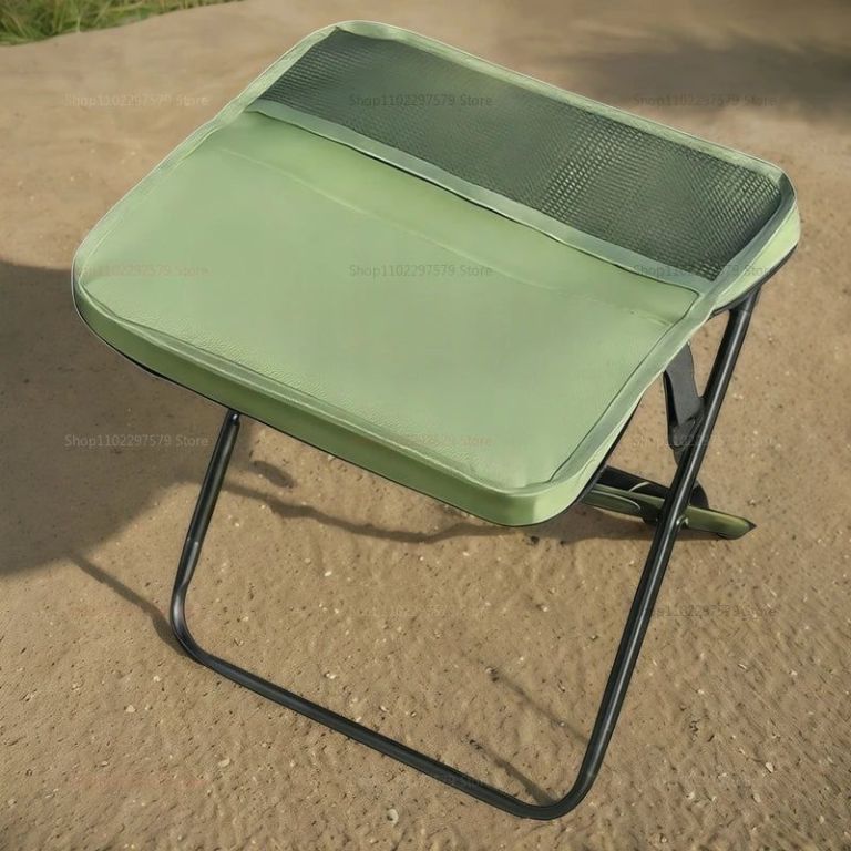 portable folding backpack stool green portable folding backpack stool green