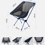premium foldable camping chair blue premium foldable camping chair blue
