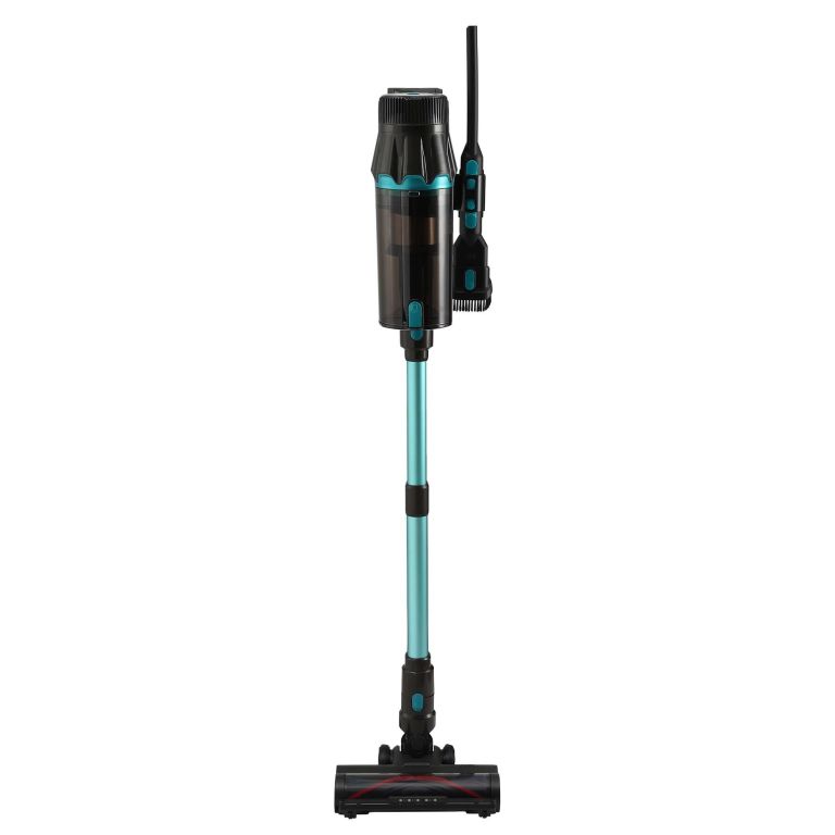 devanti 30000pa cordless stick vacuum cleaner 4 in 1 handheld vac, green