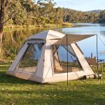 weisshorn camping tent family shelter 210d oxford fabric awning 210cm khaki weisshorn camping tent family shelter 210d oxford fabric awning 210cm khaki