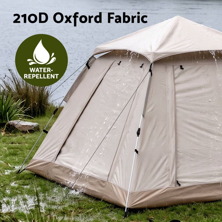 weisshorn camping tent family shelter 210d oxford fabric awning 210cm khaki weisshorn camping tent family shelter 210d oxford fabric awning 210cm khaki