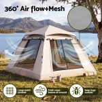 weisshorn camping tent family shelter 210d oxford fabric awning 210cm khaki weisshorn camping tent family shelter 210d oxford fabric awning 210cm khaki