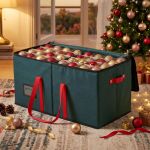 jingle jollys christmas baubles storage box 128 slots decor ornaments container jingle jollys christmas baubles storage box 128 slots decor ornaments container