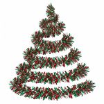 jingle jollys 20m christmas tinsel garland mixed colors xmas party decoration jingle jollys 20m christmas tinsel garland mixed colors xmas party decoration