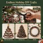 jingle jollys 20m christmas tinsel garland mixed colors xmas party decoration jingle jollys 20m christmas tinsel garland mixed colors xmas party decoration