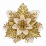jingle jollys 10pcs christmas tree flower set garland wreath poinsettia decorations jingle jollys 10pcs christmas tree flower set garland wreath poinsettia decorations