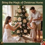 jingle jollys 10pcs christmas tree flower set garland wreath poinsettia decorations jingle jollys 10pcs christmas tree flower set garland wreath poinsettia decorations