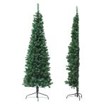 jingle jollys 1.8m pre lit christmas tree slim pencil xmas tree corner tree jingle jollys 1.8m pre lit christmas tree slim pencil xmas tree corner tree