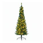 jingle jollys 1.8m pre lit christmas tree slim pencil xmas tree corner tree jingle jollys 1.8m pre lit christmas tree slim pencil xmas tree corner tree
