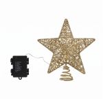 jingle jollys 3d christmas tree topper star 20 warm led lights gold glitter jingle jollys 3d christmas tree topper star 20 warm led lights gold glitter