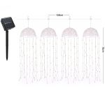 jingle jollys christmas lights solar jellyfish 4pcs garden decorative warm white
