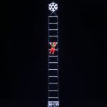 jingle jollys christmas ladder lights santa 3.4m 328led hanging decor cool white jingle jollys christmas ladder lights santa 3.4m 328led hanging decor cool white